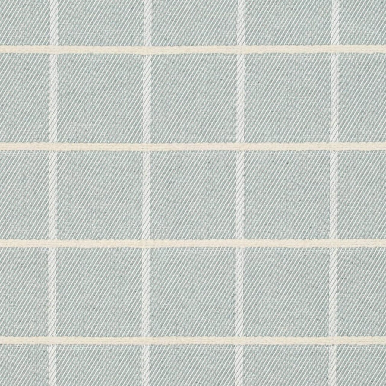 Aqua Stain Resistant Performance Pet Friendly Plaid Woven Pattern Upholstery Fabric by The Yard - SKU: Allie Glacier